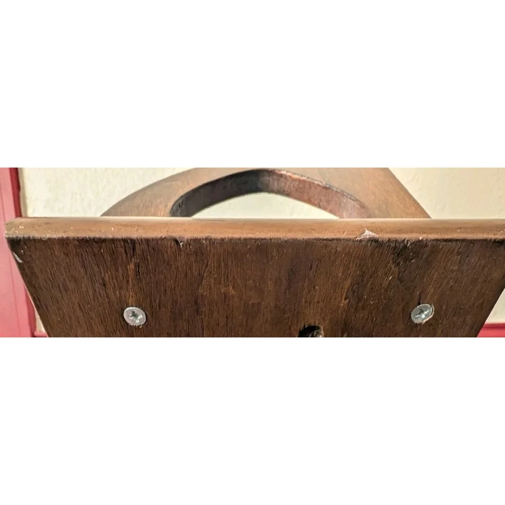 vintage wooden heart shelf 38.5